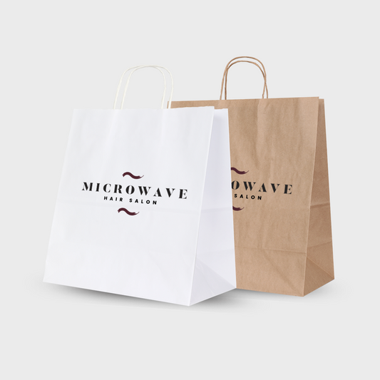 Twisted Handle Paper Bag 34X20X35CM