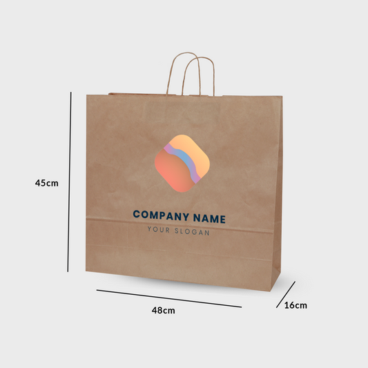 Twisted Handle Paper Bag 45X16X48CM