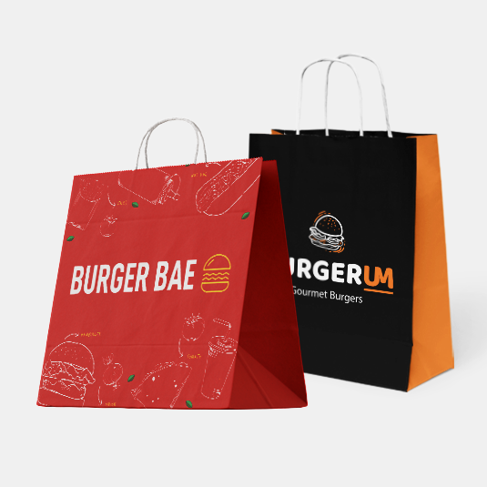 Fully Printed Paper Bags